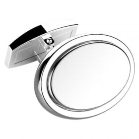 gemelli argento ovali Zancan