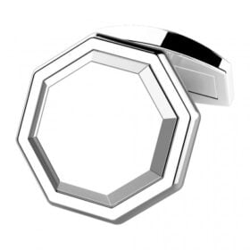 gemelli argento ottagonali Zancan