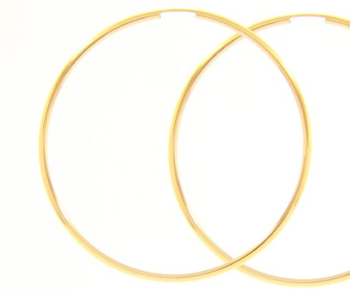 orecchini cerchio oro giallo