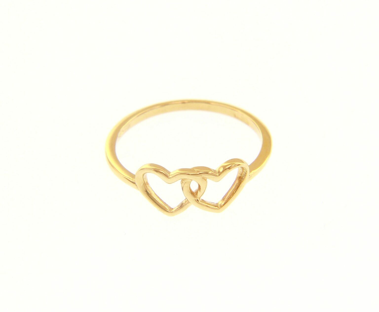 Collana Cuori intrecciati AMEN arg. 925 finitura oro | vendita online