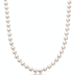 Collana filo di perle Akoya